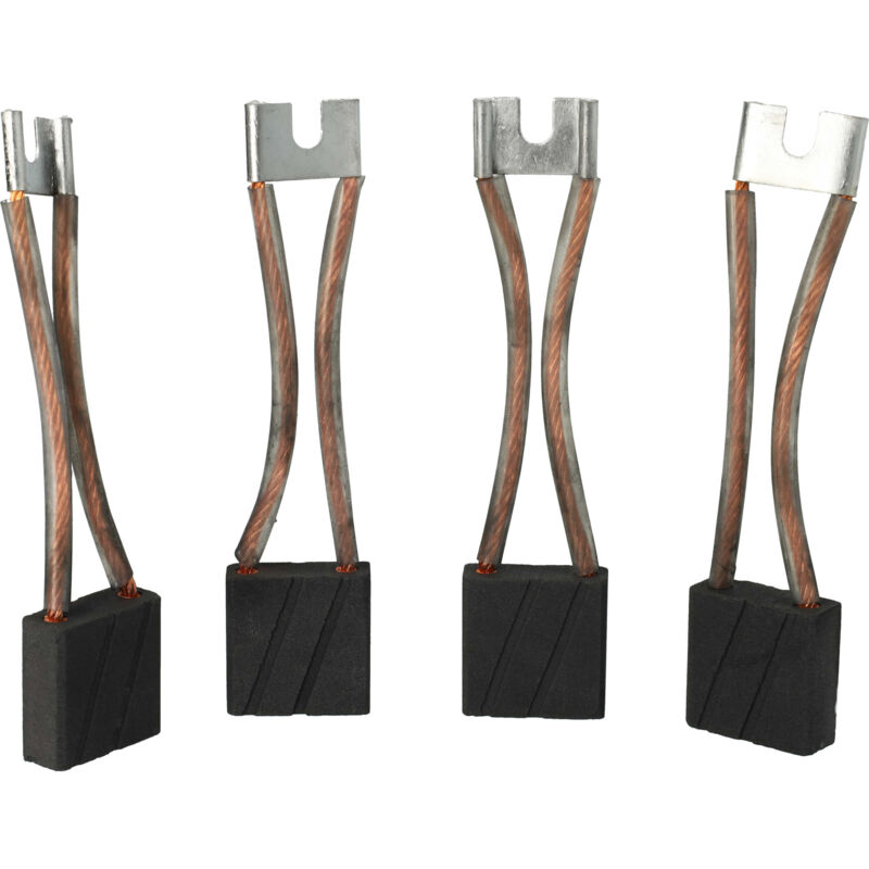 Vhbw - 4x Carbon Brush replacement for Asein 4122E, 5612, 4862, 4122, 1009 for commercial vehicle - 32 x 32 x 12.4 mm