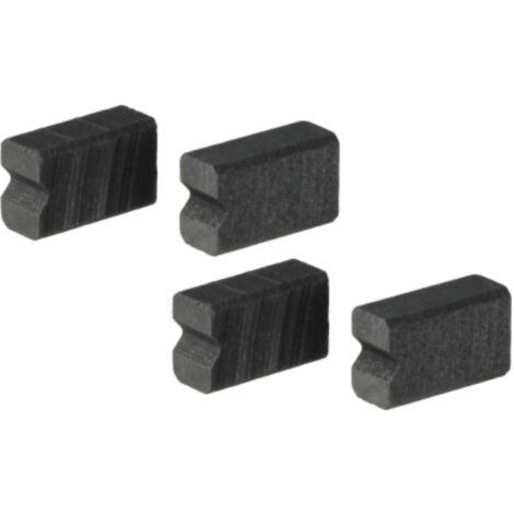 vhbw 4x escobilla 6,25 x 4 x 10 mm Compatible con Siemens TK68E570, TK68E571 cafetera, molino, motores de molino