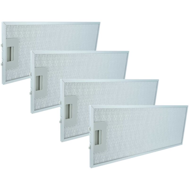 Image of vhbw 4x Filter Metal Grease Filter&hellip;