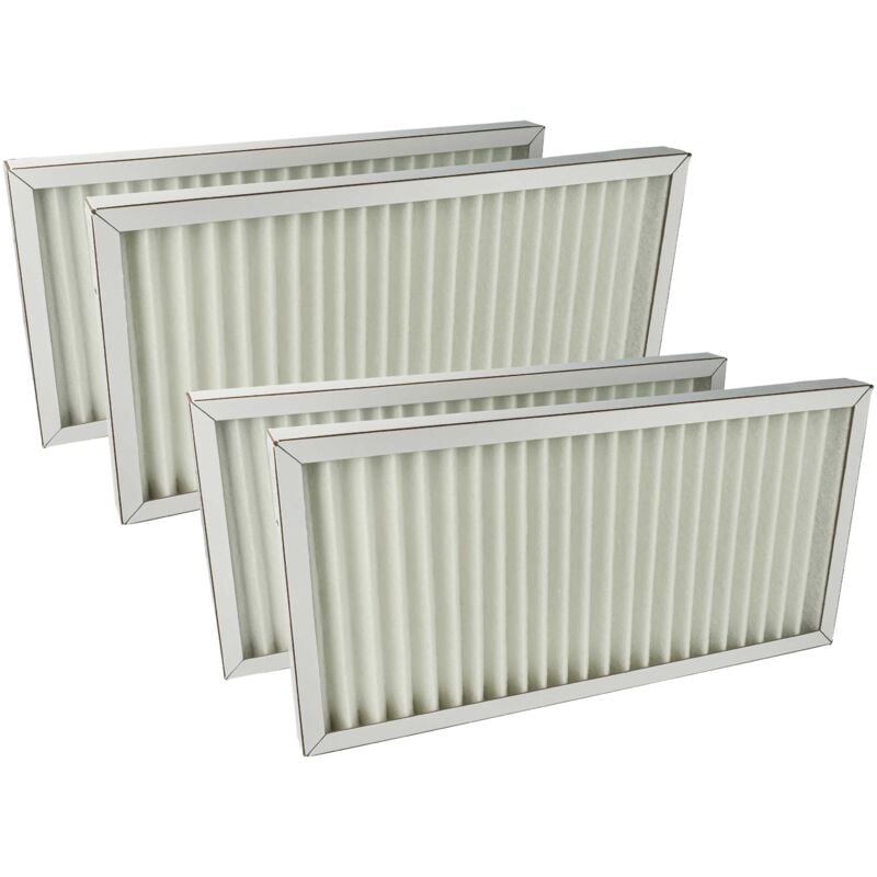 4x Filtres à air M5 compatible avec Stiebel-Eltron lwz 404 Integral, lwz 404 sol ventilateur (4x filtre particules fines) - Vhbw