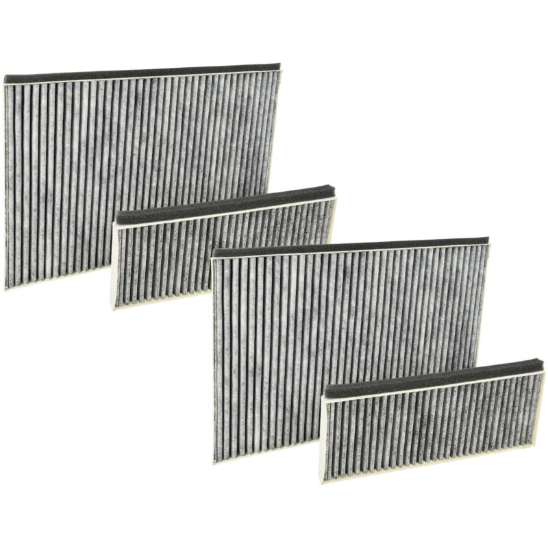 4x filtres compatible avec Bosch DWK98JM60/01, DWK98JM60, DWK97JR60, DWK97JM60/01 hotte