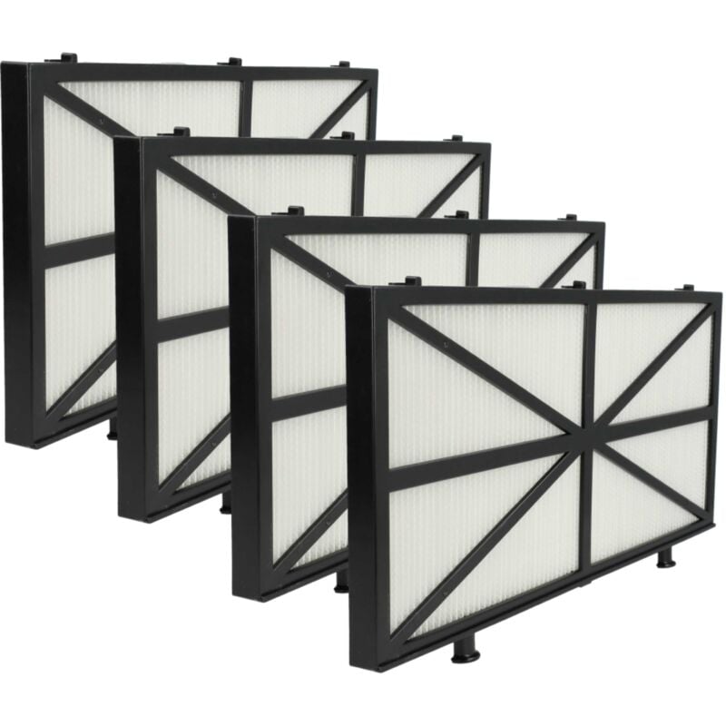 vhbw 4x Filtres compatible avec Dolphin Advantage Plus (ancien) aspirateur, nettoyeur piscine - Coussinets, 27,7 x 13,3 x 1,3 cm