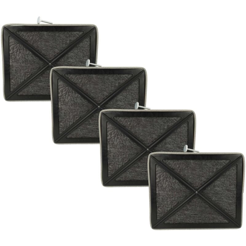 4x filtro a carboni attivi compatibile con Miele