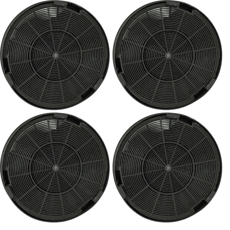 4x filtro a carboni attivi sostituisce Bauknecht