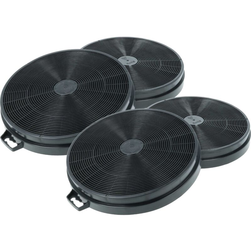 Vhbw 4x filtro ai carboni attivi compatibile con