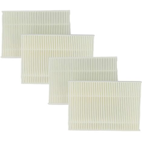 vhbw 4x filtro de polen compatible con Bosch Drystar WTL127NL/03, WTL127NL/01 secadoras ropa