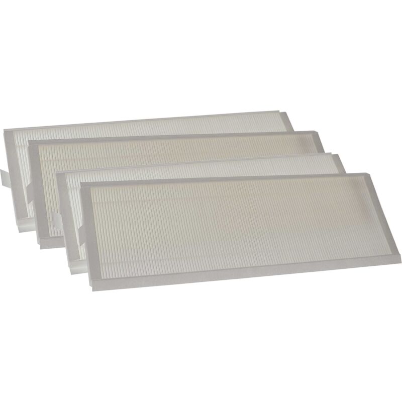 

4x filtro G4 reemplaza Zehnder 400502012 para unidad de ventilación - Set de filtro, 50 x 16 x 4 cm, blanco - Vhbw