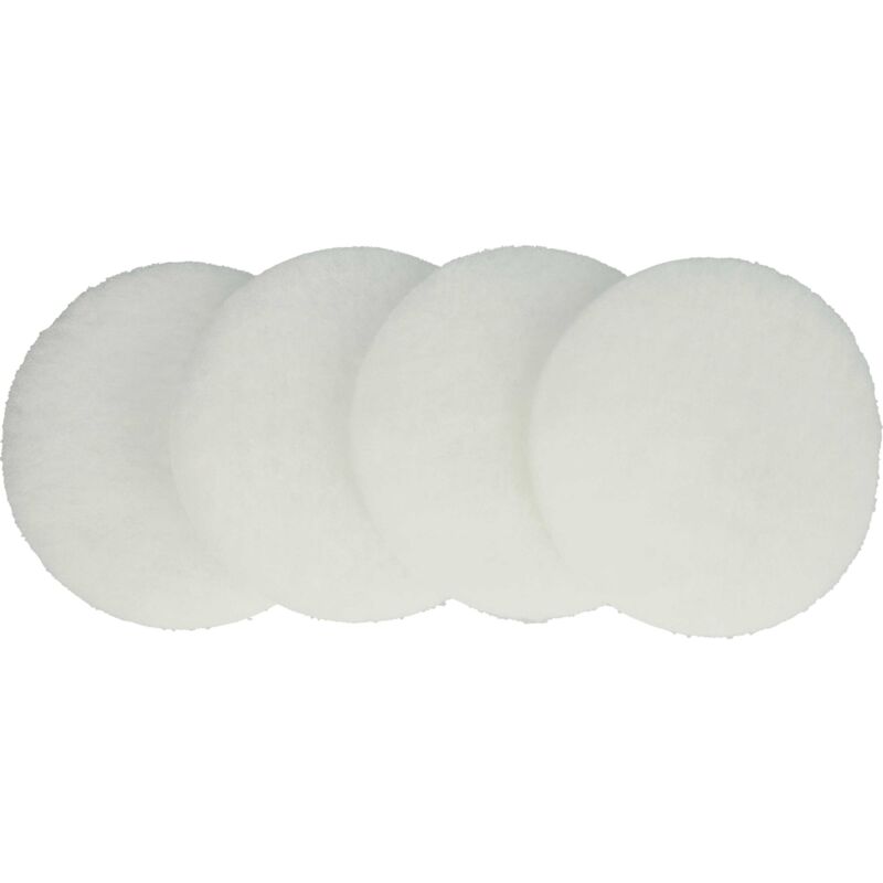 

4x Filtro polen reemplaza Zehnder 527006550 para unidad ventilación - Filtro aire, blanco - Vhbw