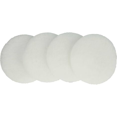 vhbw 4x Filtro polen reemplaza Zehnder 527006550 para unidad ventilación - Filtro aire, blanco