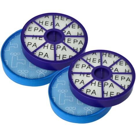 vhbw 4x filtro sostituisce Dyson 917819-01, 900228-01 per aspirapolvere - filtro HEPA post-motore, filtro pre-motore