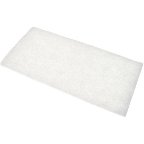 vhbw 4x filtro sostituisce WilTec 34031 per impianto d'aspirazione - filtro di ricambio, bianco / azzurro