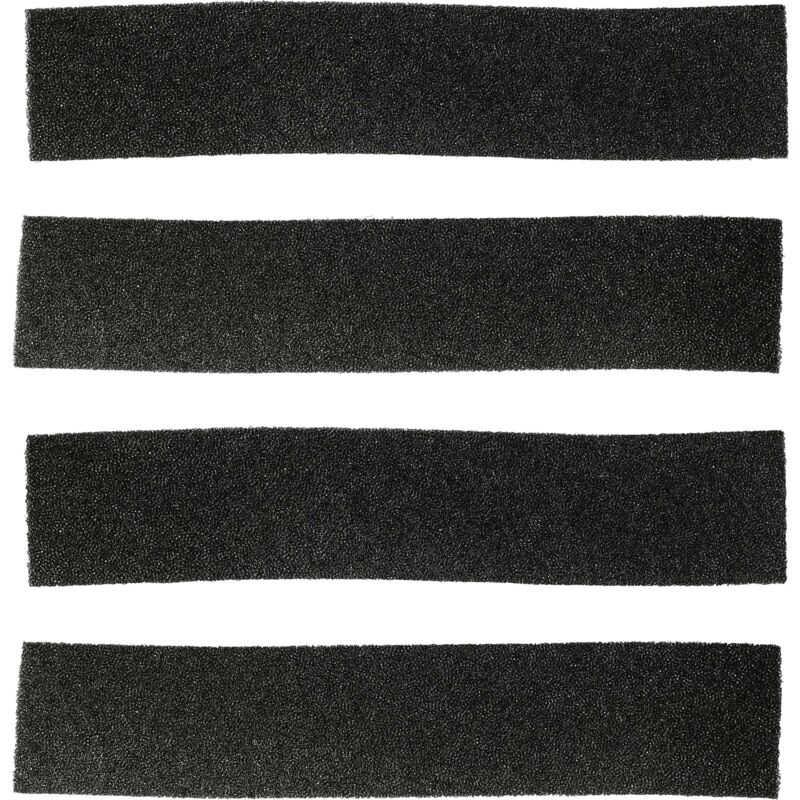 4x foam filter For Filler Ring compatible with Miele EcoCare t 8000 wp Tumble Dryer Replacement Filter-Set - Vhbw