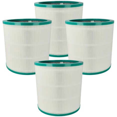 vhbw 4x HEPA Filter compatible with Dyson Pure Cool AM11, Link, Link 305159-01, Link 305158-01 Air Cleaner - Spare Air Filter