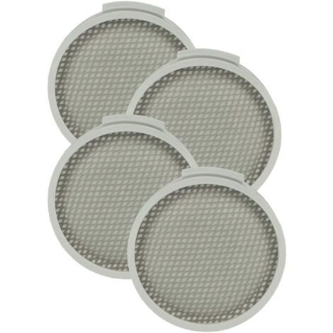 vhbw 4x HEPA-Filter kompatibel mit Roborock H6 Saugroboter - Luftfilter