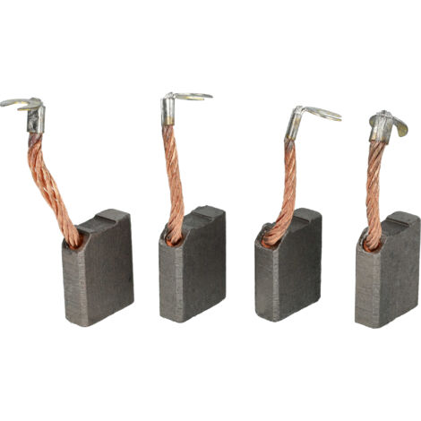 vhbw 4x Kohlebürste 25 x 19,8 x 7,9 mm Ersatz für Jungheinrich 28711090, 28700020 für Nutzfahrzeug