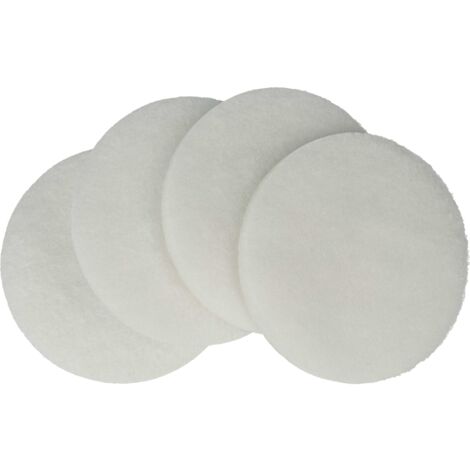 vhbw 4x Luftfilter G3 kompatibel mit Bosch Vent 2000 D Lüfter, Badlüfter, Ventilator, Lüftungsgerät - Weiß