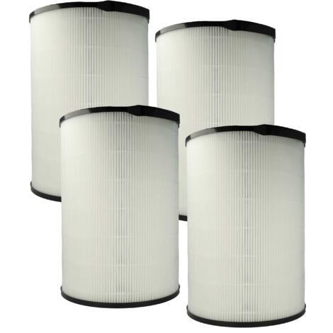 vhbw 4x Luftilter Ersatz für Philips FY4440/30, Nanoprotect S3 für Luftreiniger - Kombifilter HEPA + Aktivkohle