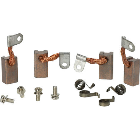 vhbw 4x spazzola in carbone 25 x 13 x 9mm compatibile con Wagner motori
