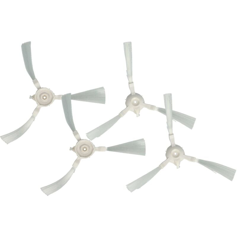 Vhbw 4x Spazzola tonda sostituisce Rowenta