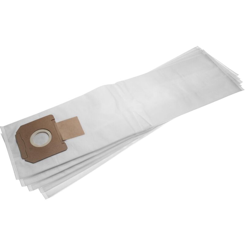 

vhbw 5x bolsa compatible con Kärcher NT 45/1 Tact Te Ec, 45/1 Tact Te M, 55/1 Tact aspiradora - vellón micro, 40 cm x 20 cm, blanco