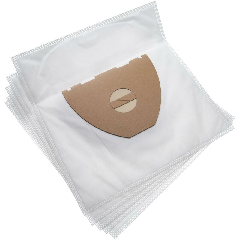 

5x Bolsa aspiradora compatible con Nilfisk UZ 964, UZ 964 Ergoclean aspiradora - vellón micro, 31,1 cm x 30,2 cm, blanco - Vhbw