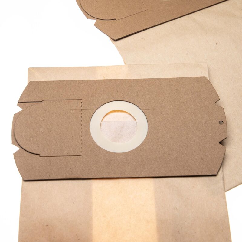 

5 bolsas papel compatible con LIV 2000 A/E, Ideal Line aspiradora 31,5cm x 18cm - Vhbw