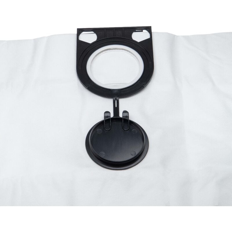 

5x bolsa compatible con Metabo ASA 1200, 1202, 32 L aspiradora - vellón micro, 75cm x 30cm, blanco - Vhbw