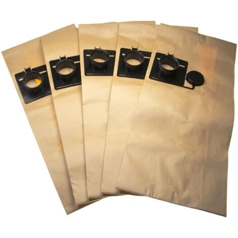 vhbw 5 sacs papier compatible avec Festool CT/CTL/CTM 22, FIS-CT 22/5 aspirateur 60cm x 26.6cm