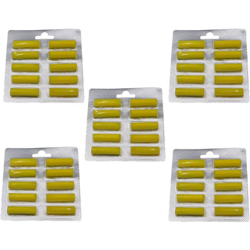Image of 50x bastoncino profumato per aspirapolvere ad es. compatibile con aeg e con molte altre marche - Deodorante, limone - Vhbw