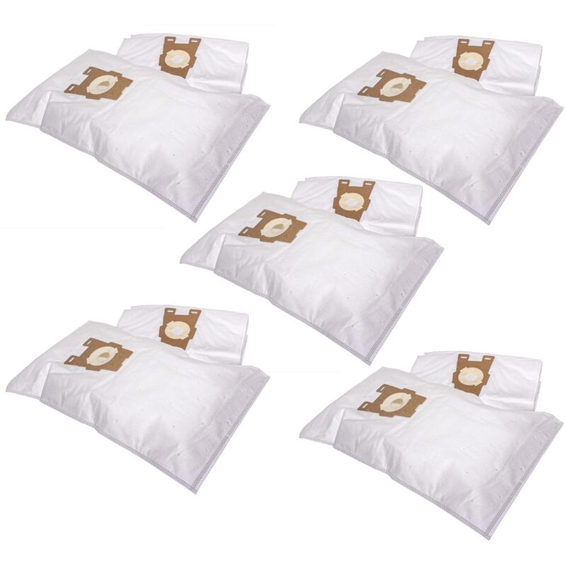 

50x Bolsa aspiradora compatible con Kirby G1, G2, G3, G4, G10 Sentria, G2000, G2001, G5 aspiradora - vellón micro, 31 cm x 24,5 cm, blanco - Vhbw