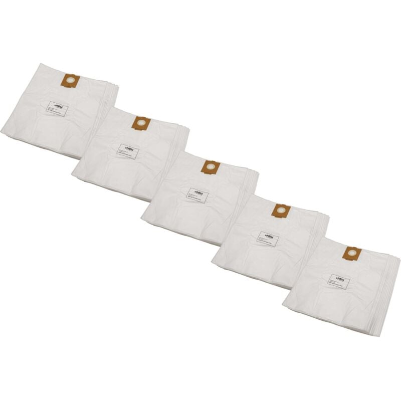 

50x bolsa compatible con Festo / Festool Cleantec CTL 26 E, CTL 26 E AC, CTL 26 SD E/A, CTL 36 AC, CTL 36 E aspiradora - vellón micro - Vhbw