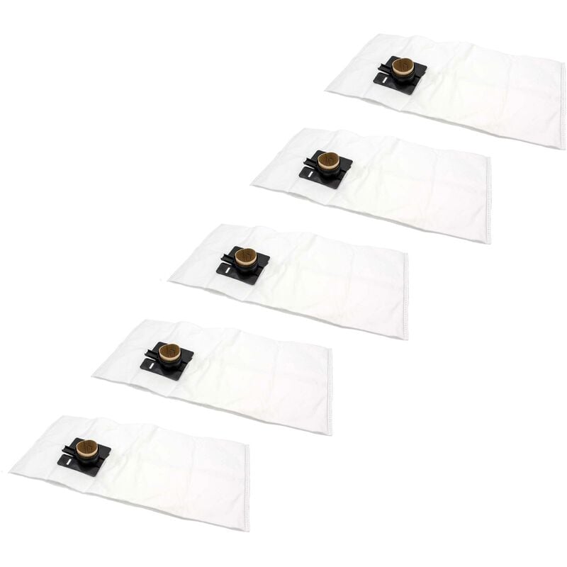

50x bolsa compatible con Festo / Festool CT 22, CT 22 E, CTL 22, CTL 33, CTL 33 LE SG aspiradora - vellón micro, blanco - Vhbw