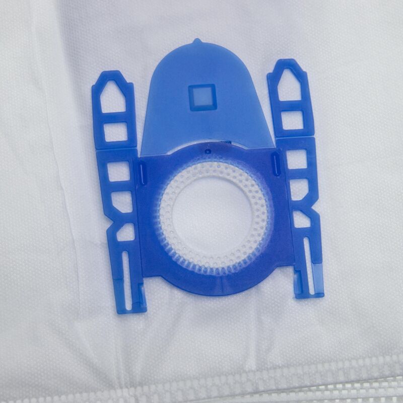 

50x bolsa compatible con Kärcher VC 5200, VC 5300, VC 6, VC 6000, VC 6100, VC 6150 aspiradora - vellón micro, 29,8cm x 30cm, blanco - Vhbw