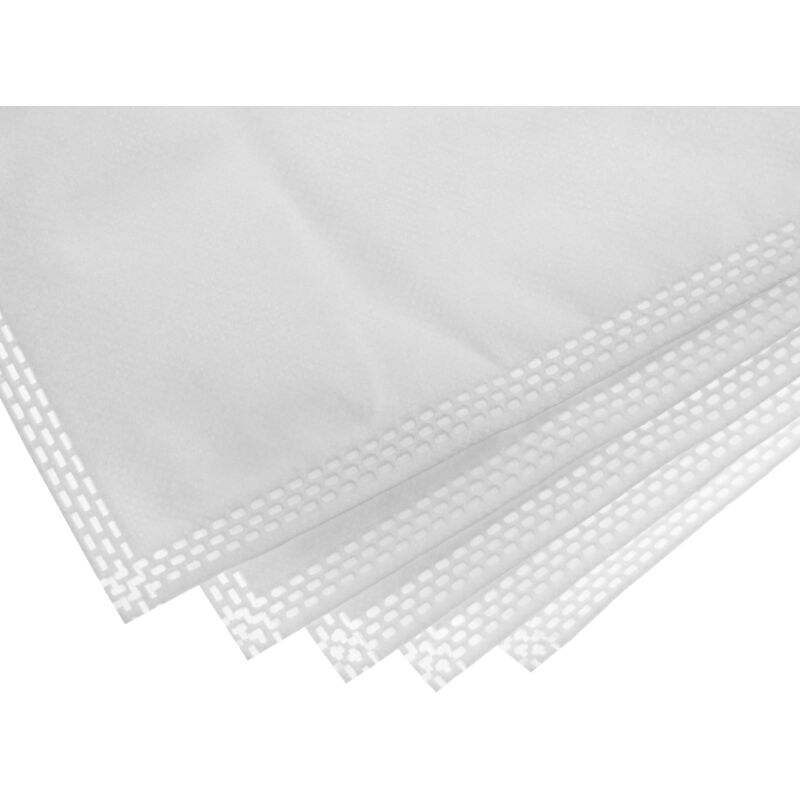 

50x bolsa compatible con Turbomatic EZ390, U360, U360S, Volta, Z344, Z355, Z358/T, Z360 - vellón micro, 30.35 cm x 30,3 cm, blanco - Vhbw