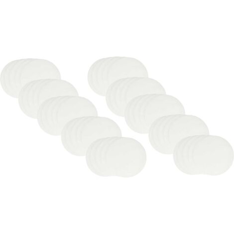vhbw 50x Filtro de aire G2 reemplaza Lunos 37192, 9/FIB-2 para ventilador