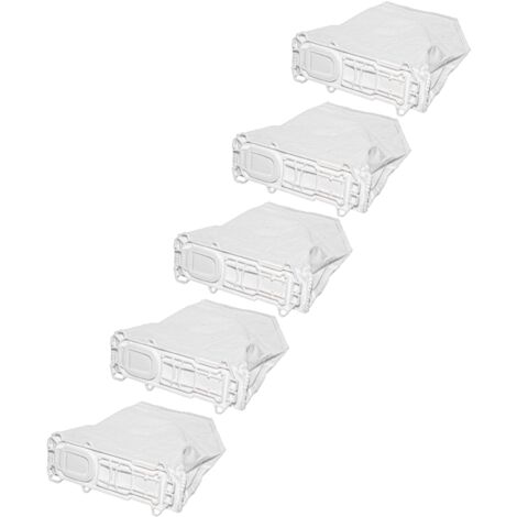 vhbw 50x sacchetto compatibile con Vorwerk folletto VK135, VK136SC, VK135SC, VK136 aspirapolvere - 29cm x 23cm Bianco