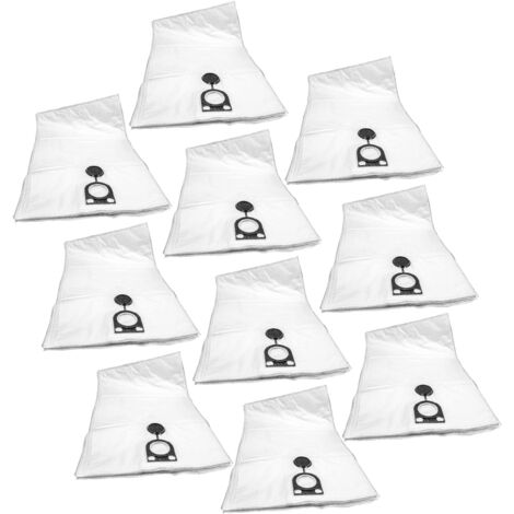vhbw 50x Sacs compatible avec Bosch GAS 35, GAS 35 AFC, GAS 35 L, GAS 35 M aspirateur - microfibres non tissées, 50cm x 33cm, blanc
