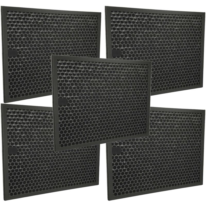 Image of Vhbw - 5x Activated Carbon Filter&hellip;
