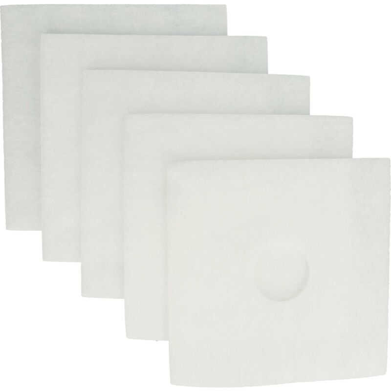 5x Air Filter compatible with Helios ELS-sys GBVEO100, ELS-sys gaveio 60, ELSN-Series, ELF-Series Vent, Condensation Damp Control Ventilator - Vhbw