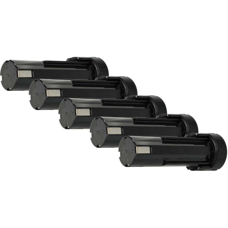 

5x Batería compatible con Panasonic SDF-AK 210, SDF-AK210 herramientas eléctricas (3300mAh NiMH 2,4V) - Vhbw