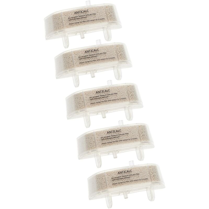 5x Cartouche anticalcaire compatible avec Rowenta Steam Power RY6553WH / 4Q0, RY6555 nettoyeur vapeur - Vhbw