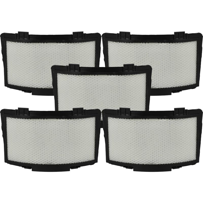 Vhbw 5X Filter Replacement For Dyson 96661101, 966611-01 For Vacuum Cleaner - Post-Motor Hepa-Filter Black White