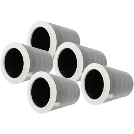 vhbw 5x Filtre HEPA compatible avec Xiaomi Mi Air Purifier 2H, 2S, 3H, Pro, 2, 3, 2C, 3C purificateur d'air - Filtre de rechange