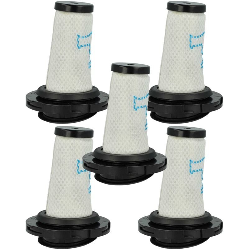 5x filtre remplacement pour ZR009010 filtre pour aspirateur sans-fil - Filtre en mousse - Vhbw
