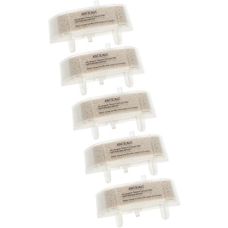 vhbw 5x Filtro anti-calcare sostituisce Rowenta ZR006501 per pulitore a vapore