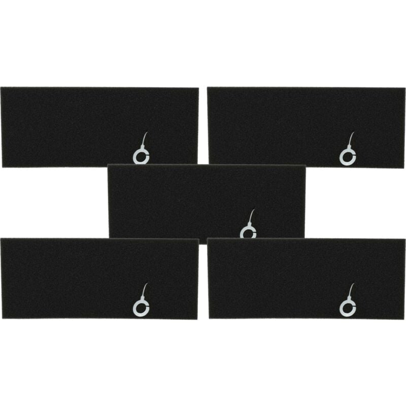 Image of 5x filtro compatibile con Bosch gl 30 bag&bagless 2200 w BSGL3228GB09, 2200 w BSGL3228GB03 aspirapolvere - Filtro in spugna - Vhbw
