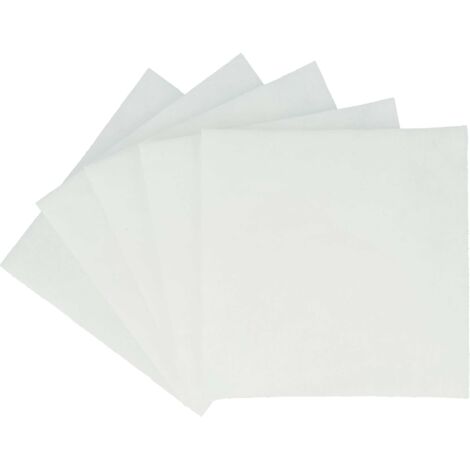 vhbw 5x Filtro de aire G2 reemplaza Lunos 034185, 2/FSA para ventilador, unidad de ventilación - blanco