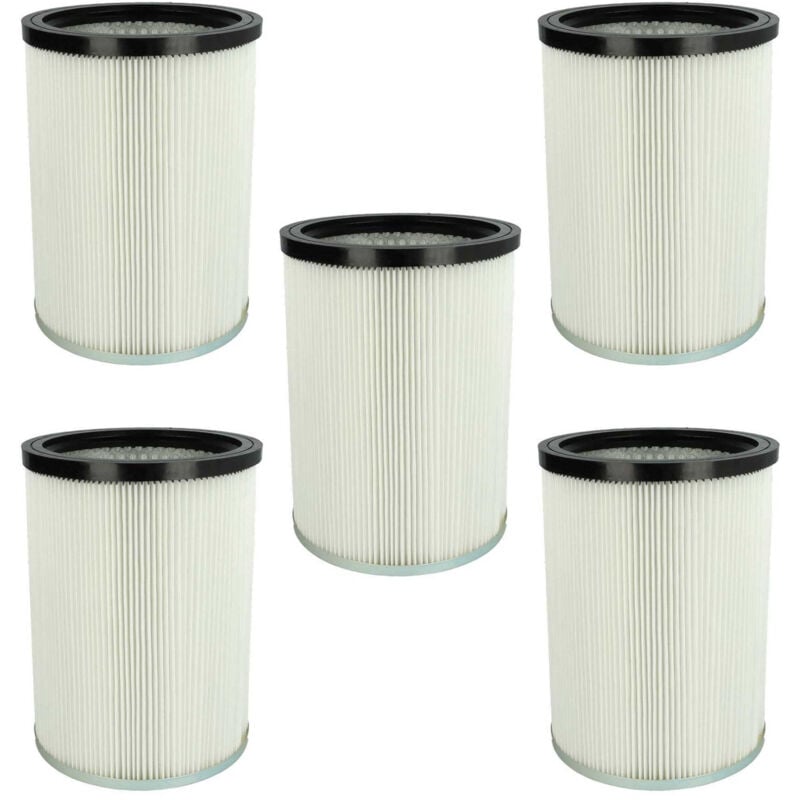 

vhbw 5x Filtro de cartucho para aspiradoras Kärcher NT 50/1 Me Classic *AR, NT 50/1 Me Classic *BR 127V, NT 50/1 Me Classic *BR 220V