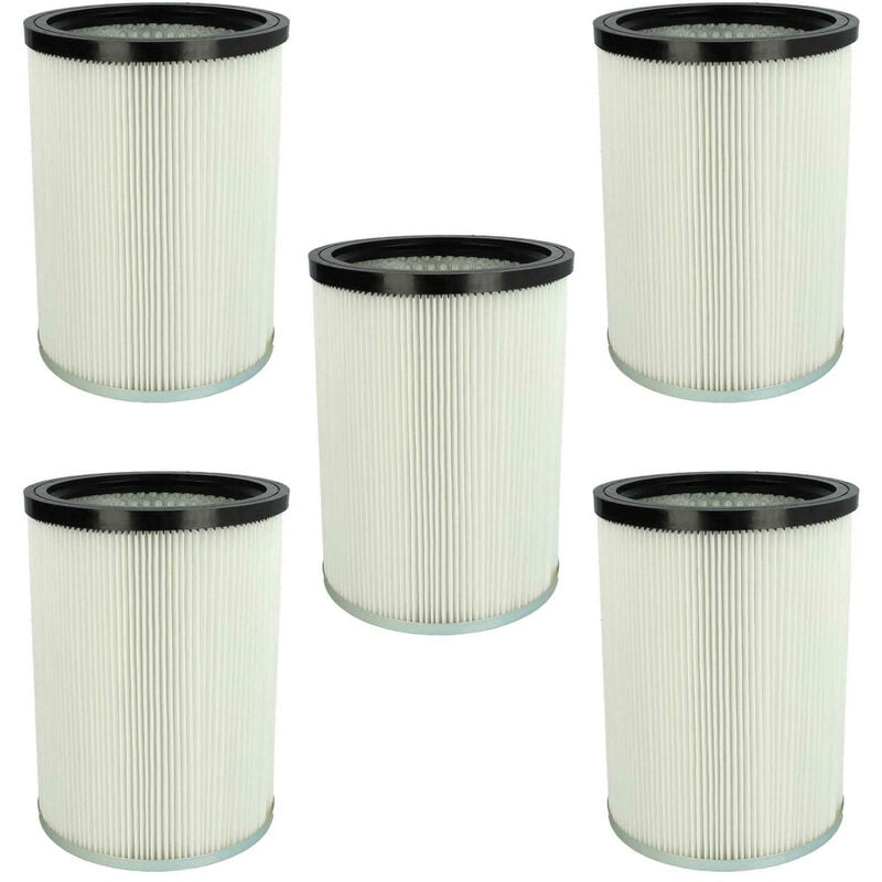 

vhbw 5x Filtro de cartucho para aspiradoras Kärcher NT 50/2 Me Classic *SEA, NT 50/2 Me Classic *VEX, NT 50/2 Me Classic Edition *EU, NT 70/1