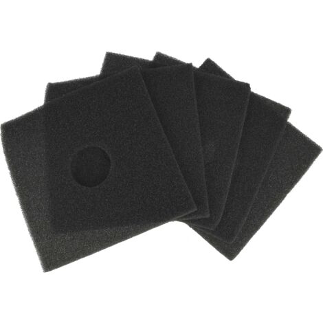 vhbw 5x filtro dell'aria compatibile con Helios serie ELSN, serie ELF ventola - Sostituisce Helios 0587
